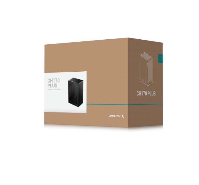 Корпус DeepCool CH170 Plus (R-CH170-BKNGM0-G) без БЖ