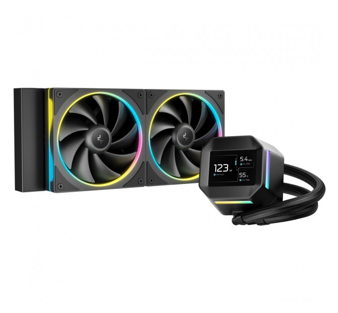 Система водяного охолодження DeepCool LM240 Black (R-LM240-BKDMMC-1)