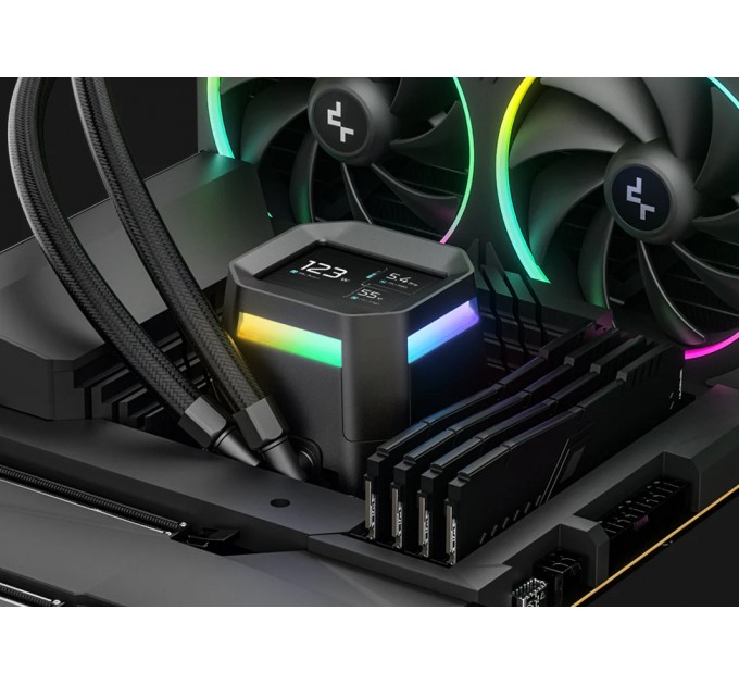 Система водяного охолодження DeepCool LM360 Black (R-LM360-BKDMMC-1)