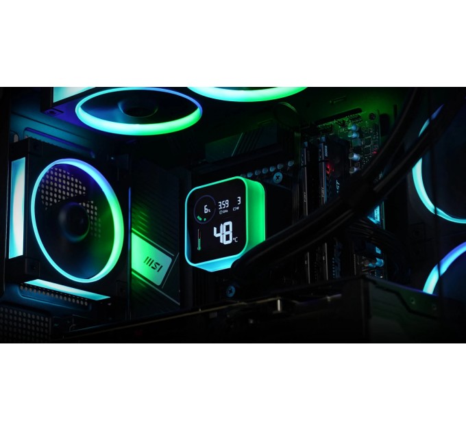 Система водяного охолодження DeepCool LQ360 Ultra ARGB Black (R-LQ360-BKASMC-G-1)