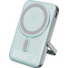 ColorWay Батарея універсальна ColorWay 10 000 mAh PD/22.5W, 15W MagSafe & Watch Wireless Aquamarine (CW-PB100LPA2MT-WPDD)