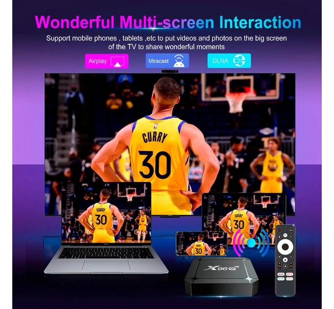 HD медіаплеєр X96Q Android (RK3518/2GB/32GB)