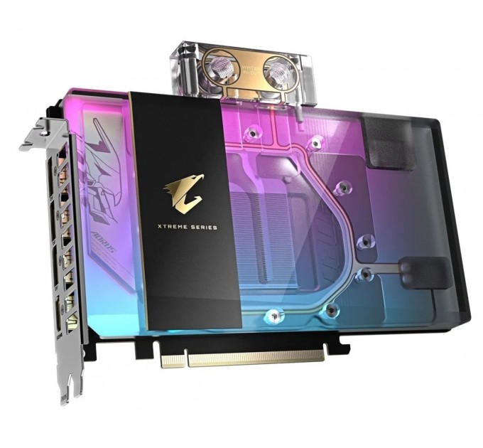 Відеокарта GF RTX 5080 16GB GDDR7 Aorus Xtreme Waterforce WB Gigabyte (GV-N5080AORUSX WB-16GD)