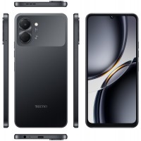 Смартфон Tecno Spark Go 3 (KN3) 4/128GB Ink Black (4894947105272)