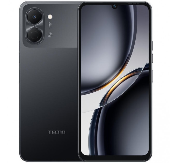 Смартфон Tecno Spark Go 3 (KN3) 4/128GB Ink Black (4894947105272)