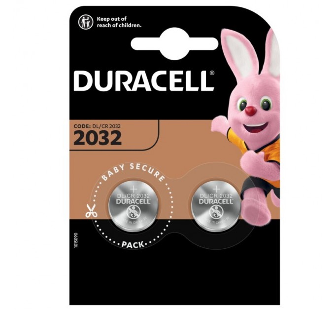 Батарейка Duracell DL 2032 BL 2шт
