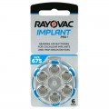 Батарейка Rayovac PRO+ 675 (675CP-6IMPMF) BL 6 шт (для слухових апаратів)