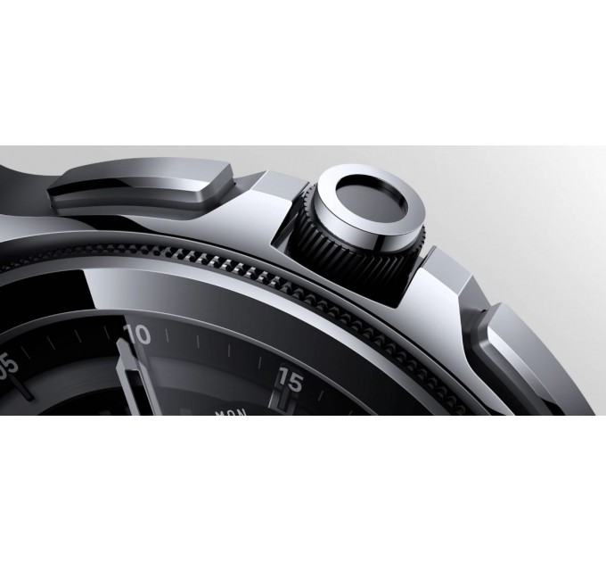 Смарт-годинник Xiaomi Watch 2 Pro Black Case with Black Fluororubber Strap (BHR7211GL)