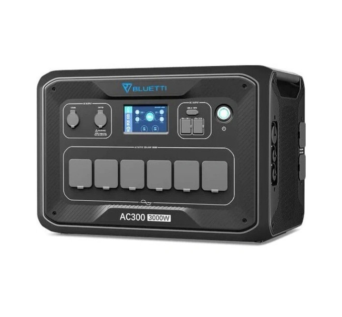 BLUETTI Зарядна станція Bluetti AC300 + акумуляторний модуль B500K, 3000W, 5120Wh, LiFePO4