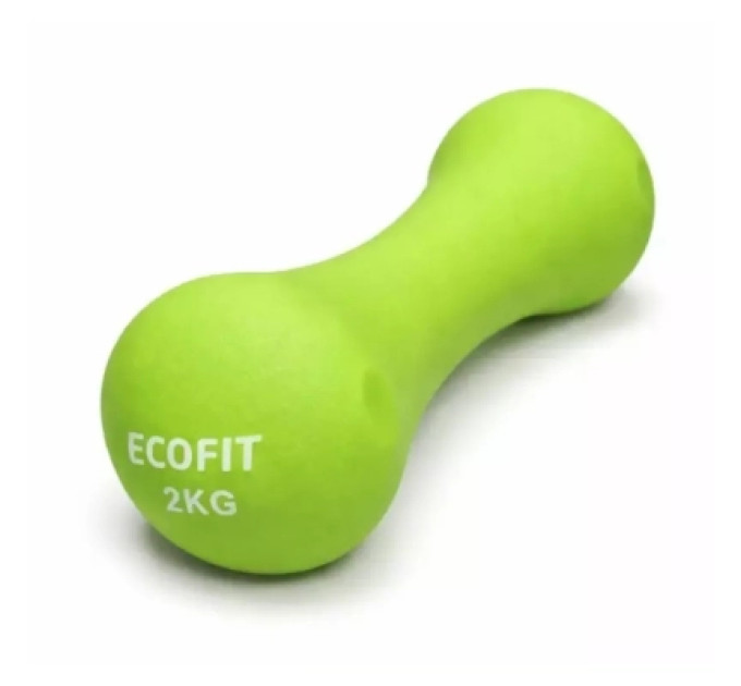 Ecofit Гантель Ecofit MD2026 з неопреновим покриттям 2 кг (K00026991)