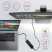 AXAGON Концентратор USB-C 6IN1 0.2M HMC-6H4A AXAGON