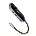 AXAGON Концентратор USB-C 6IN1 0.2M HMC-6H4A AXAGON
