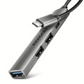 AXAGON Концентратор USB3.2 4PORT 0.12M HUE-STC AXAGON
