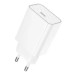 HOCO Мережевий зарядний пристрій Hoco C143A (1USB-C, 3А) 20W White (6942007652063)