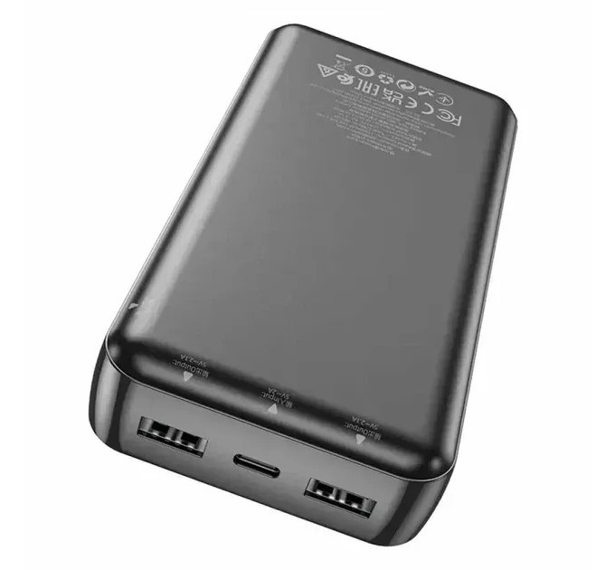 HOCO Універсальна мобільна батарея Hoco J100A 20000mAh Black (6931474783585)