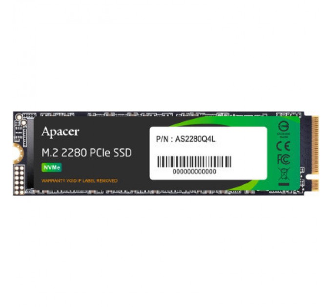 Apacer Накопичувач SSD M.2 2280 1TB Apacer (AP1TBAS2280Q4X-1)