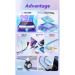Essager Дата кабель USB-C to Lightning 1.0m 20W blue Essager (EXCTL-WL03-P)