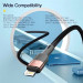 Essager Дата кабель USB 2.0 AM to Lightning 1.0m 2.4A black Essager (EXCL-XC01)