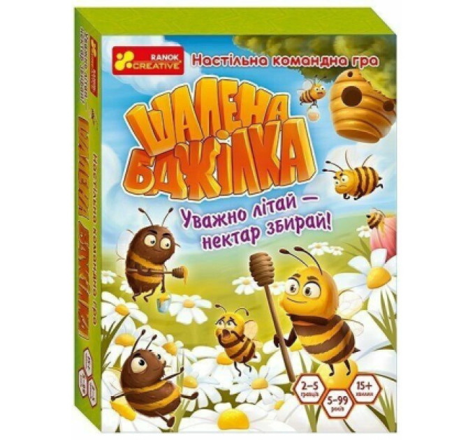 Ранок Настільна гра Ранок Шалена бджілка (4827476988337)
