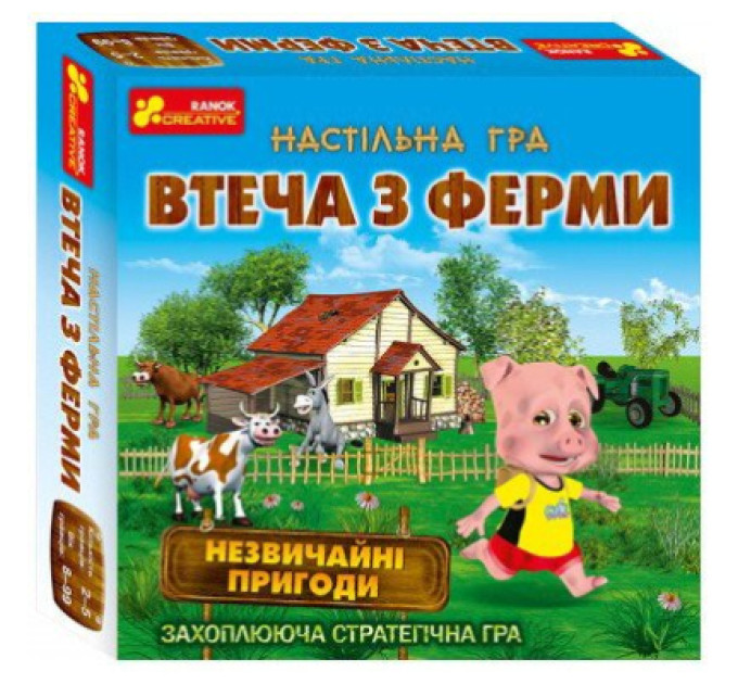 Ранок Настільна гра Ранок Втеча з ферми (4823076142315)