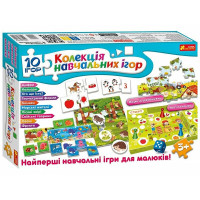 Настільна гра Ранок 10 ІГР. Колекція навчальних ігр (4823076278922)