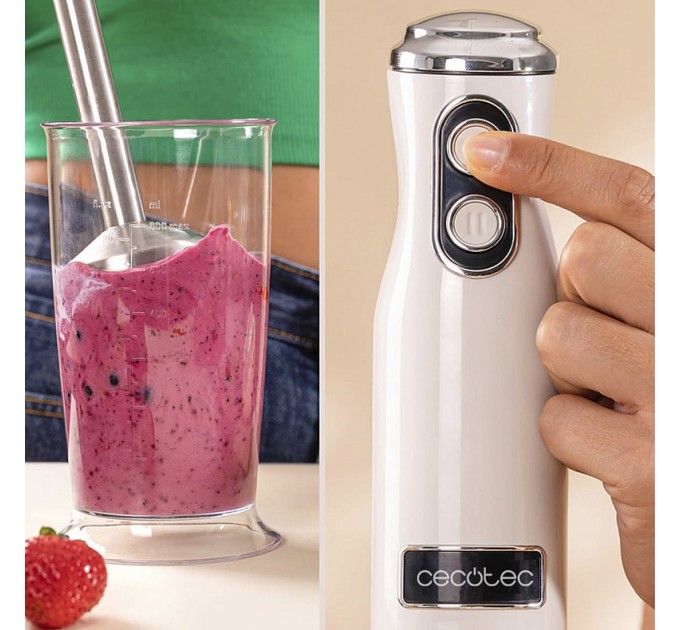 Блендер Cecotec Power Retro 1200MAX Cream&Crush Beige (CCTC-03944)