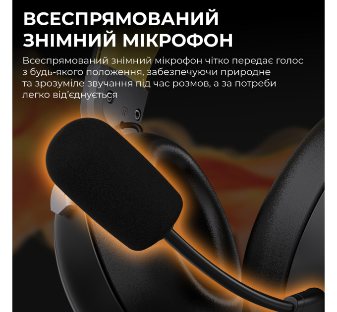 Ajazz Bluetooth-гарнітура Ajazz AHM08 MAX 3-Mode Black (AHM08-MAX-BGY)