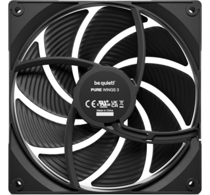 Кулер до корпусу Be quiet! PURE WINGS 3 140mm PWM high-speed в (BL138)