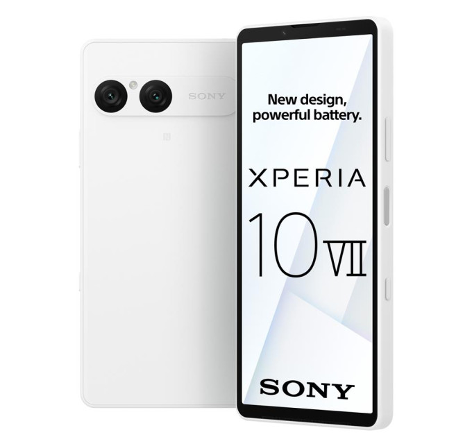 Sony Мобільний телефон Sony Xperia 10 VII 5G 8/128Gb White (4589771651780)