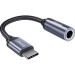 Essager Перехідник USB-C M to 3.5mm F 0.12m gray Essager (EZJE01-0G)