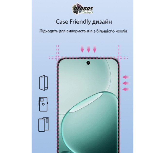 Dengos Скло захисне Dengos Full Glue OPPO A6 Pro 4G Black (TGFG-431)