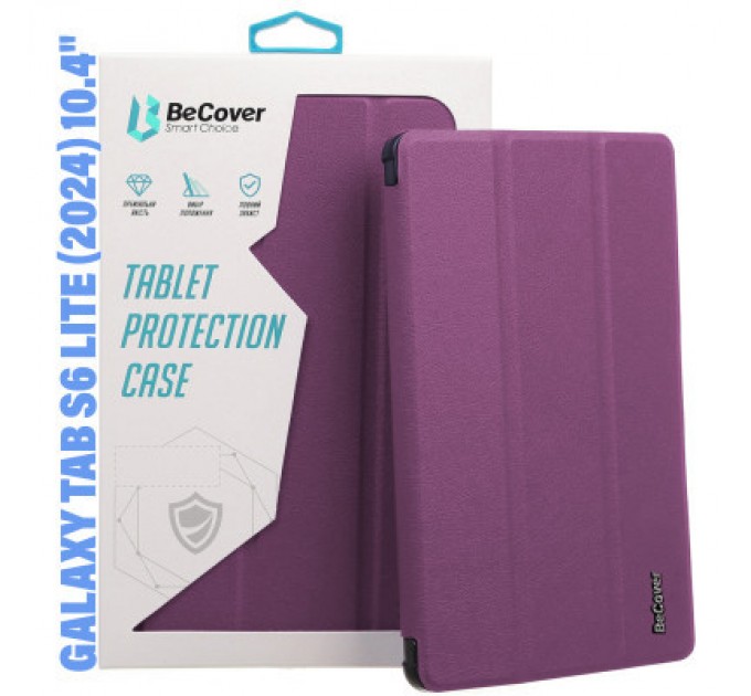 BeCover Чохол до планшета BeCover Smart Case Samsung Tab S6 Lite (2024) 10.4" P620/P625/P627 Purple (710816)
