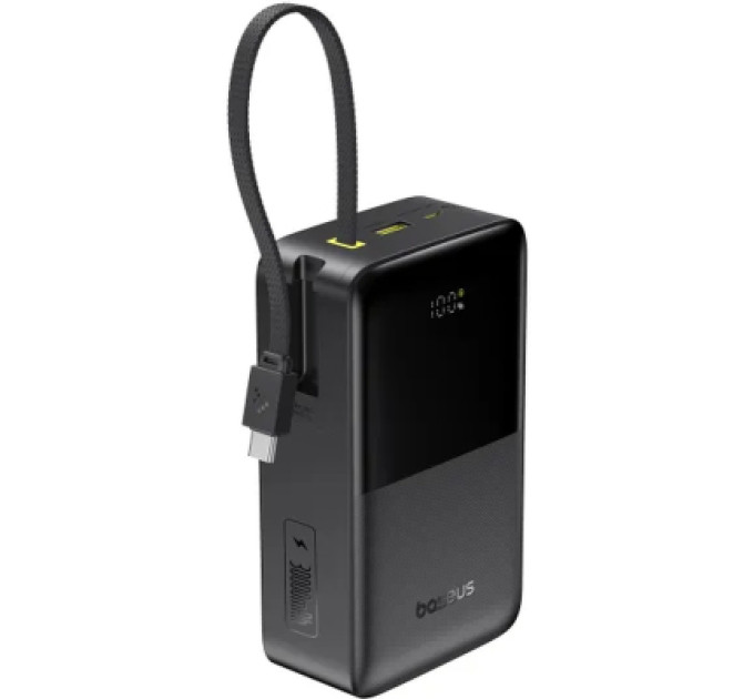 Baseus Батарея універсальна Baseus EnerFill FC51 Bipow2 Pro 30000mAh 22,5W build cab.USB-C black (E0028100)