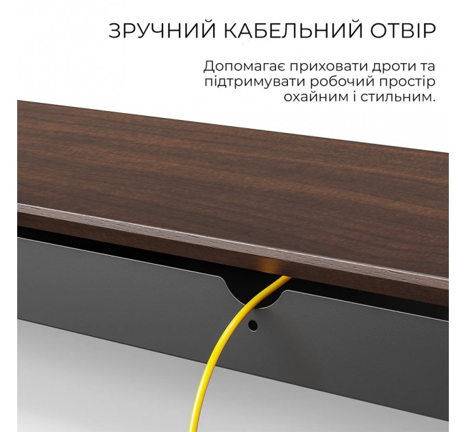 Підставка для монітора OfficePro MR161DW Dark Wood/Black