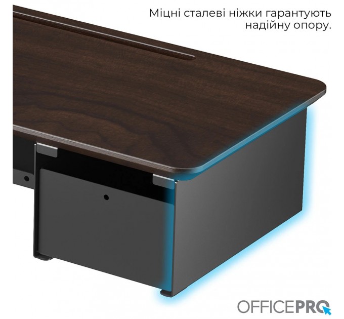 Підставка для монітора OfficePro MR177DW Dark Wood/Black