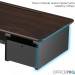 Підставка для монітора OfficePro MR177DW Dark Wood/Black