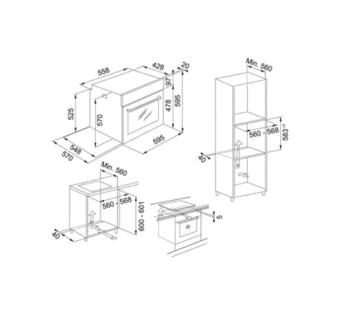 Franke Духова шафа Franke Smart FSM 97 P XS (116.0606.096)