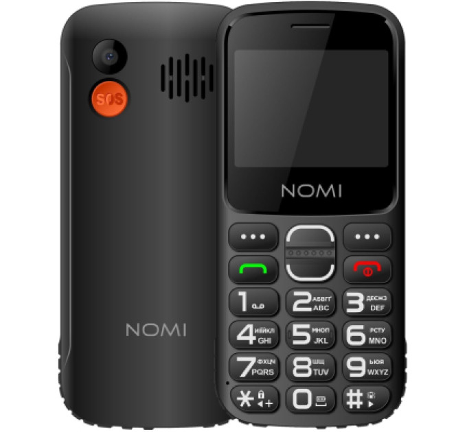 Nomi Мобільний телефон Nomi i2320 Black