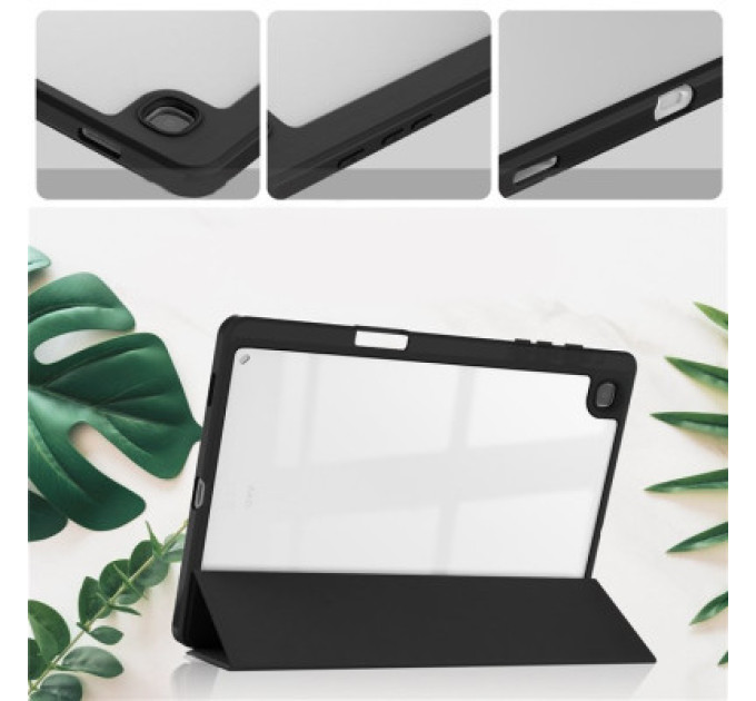 BeCover Чохол до планшета BeCover Soft Edge Stylus Mount Samsung Tab S6 Lite (2024) 10.4" P620/P625/P627 Black (710836)