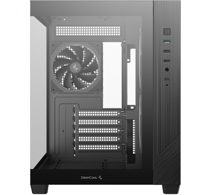 Корпус DeepCool CG330 3F Black (R-CG330-BKNGM3-G) без БЖ