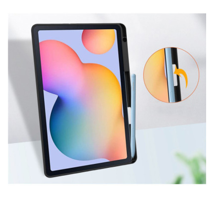 BeCover Чохол до планшета BeCover Soft Edge Stylus Mount Samsung Tab S6 Lite (2024) 10.4" P620/P625/P627 Black (710836)