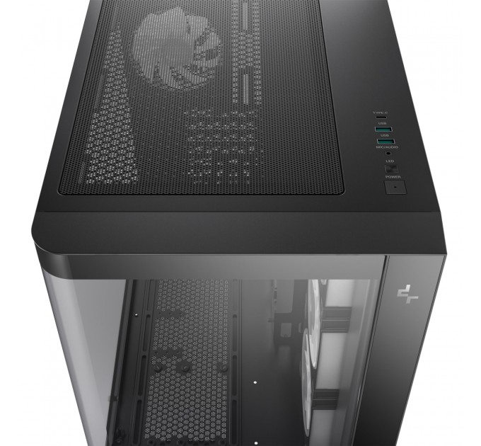 Корпус DeepCool CG530U 4F Black (R-CG530U-BKAGA4-G) без БЖ
