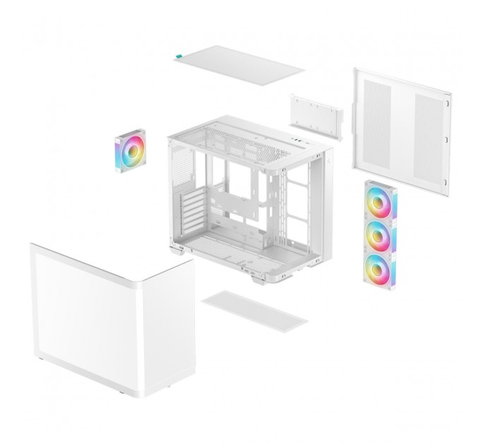 Корпус DeepCool CG530U 4F White (R-CG530U-WHAGA4-G) без БЖ