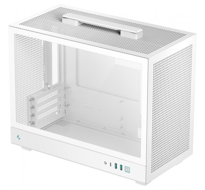 Корпус DeepCool CH160 Plus White (R-CH160-WHNGM0-G) без БЖ