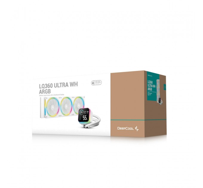 Система водяного охолодження DeepCool LQ360 Ultra ARGB WH (R-LQ360-WHASMC-G-1)