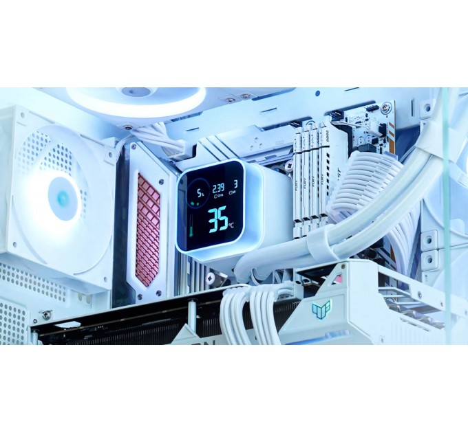 Система водяного охолодження DeepCool LQ360 Ultra ARGB WH (R-LQ360-WHASMC-G-1)