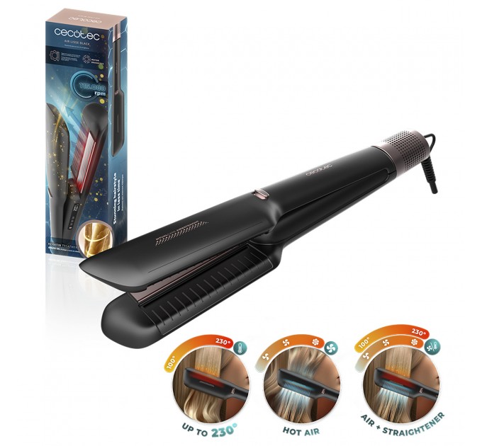 Випрямляч для волосся Cecotec Air Lisse Black (A01_EU01_100988)