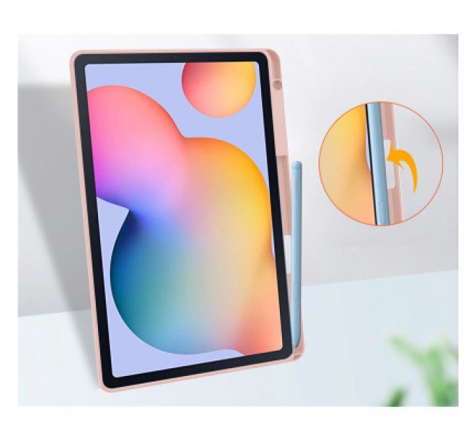 BeCover Чохол до планшета BeCover Soft Edge Stylus Mount Samsung Tab S6 Lite (2024) 10.4" P620/P625/P627 Rose Gold (710840)