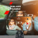 Canyon Універсальний автотримач Canyon Magnetic phone holder OnGrip 10 aluminum Black (CNS-CCHM10)