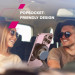 Canyon Універсальний автотримач Canyon Magnetic phone holder OnGrip 10 aluminum Black (CNS-CCHM10)